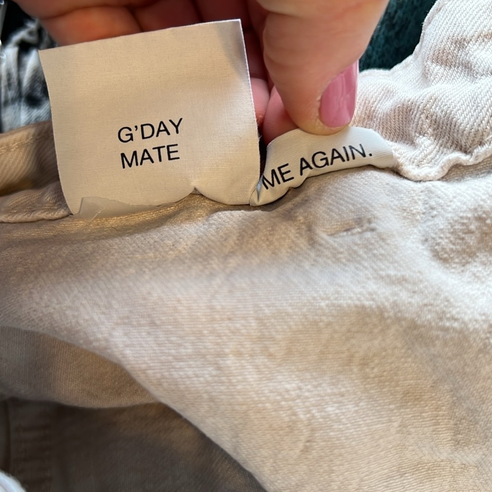 ROLLA'S Wide Leg Jeans in Light Beige - Picture 9 of 10